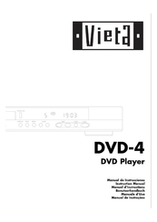 VIETA DVD-4 Manual De Instrucciones