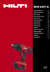 Hilti SIW22T-A Manual De Instrucciones