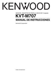 Kenwood KVT-M707 Manual De Instrucciones