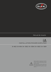 D.A.S. iA Serie Manual De Usuario