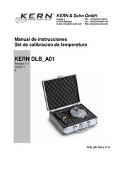 KERN DLB_A01 Manual De Instrucciones