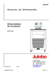 Julabo FP51-SL Manual De Operación