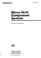 Sony Ericsson CMT-EP404 Manual De Instrucciones