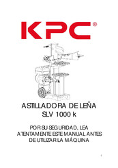 KPC SLV 1000 k Manual De Instrucciones