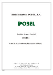 POBEL 804 804 Manual De Instrucciones