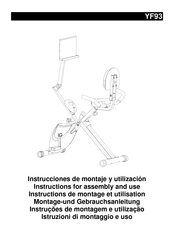 BH FITNESS YF93 Instrucciones De Montaje Y Utilización