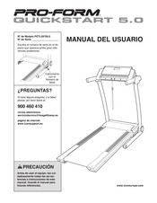 Pro-Form QUICKSTART 5.0 Manual Del Usuario