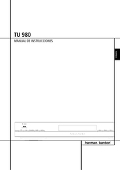 Harman Kardon TU 980 Manual De Instrucciones