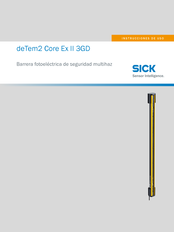 SICK deTem2 Core Ex II 3GD Instrucciones De Uso