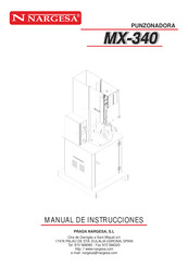 NARGESA MX-340 Manual De Instrucciones