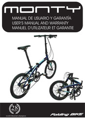 Monty Folding BIKE Manual De Usuario Y Garantía