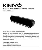 Kinivo BTX450 Manual Del Usuario