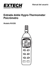 Extech Instruments RH350 Manual Del Usuario