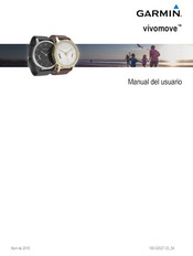 Garmin vívomove Serie Manual Del Usuario