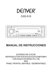 Denver CAD-510 Manual De Instrucciones