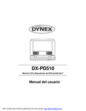 Dynex DX-PD510 Manual Del Usuario