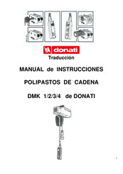 Donati DMK 2 Manual De Instrucciones