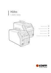 Kemppi HiArc S 400R Manual De Instrucciones