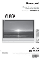 Panasonic VIERA TH-42PX45EH Manual De Instrucciones