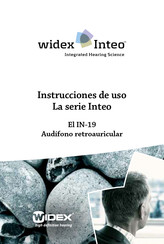 Widex Inteo El IN-19 Instrucciones De Uso