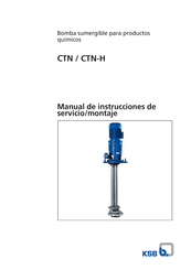 KSB CTN-H Manual De Instrucciones