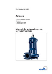 KSB Amarex Serie Manual De Instrucciones