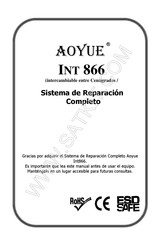 AOYUE INT 866 Manual De Instrucciones