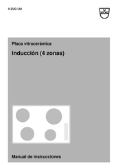 V-ZUG GK46TIVC Manual De Instrucciones