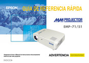 Epson EMP-71 Guía De Referencia Rápida