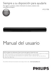 Philips HTL1170B Manual Del Usuario