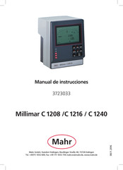 Mahr Millimar C 1216 Manual De Instrucciones