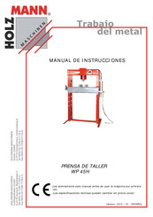 HOLZMANN MASCHINEN WP 45H Manual De Instrucciones