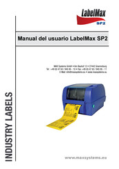 Max Systems LabelMax SP2 Manual Del Usuario