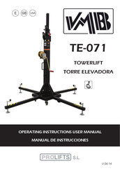 VMB TE-071 Manual De Instrucciones