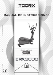 toorx ERX3000 Manual De Instrucciones