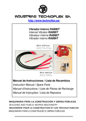 INDUSTRIAS TECHNOFLEX RABBIT Manual De Instrucciones