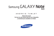 Samsung GALAXY NOTE 8.0 Manual Del Usuario