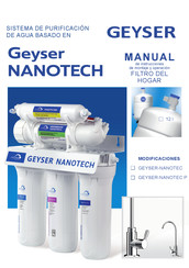 Geyser NANOTEC P Manual De Instrucciones