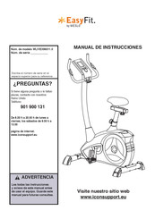 Weslo EasyFit WLIVEX86011.0 Manual De Instrucciones