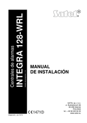 Satel INTEGRA 128-WRL Manual De Instalación