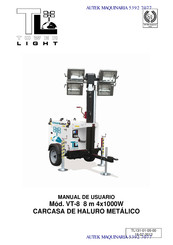 Tower Light VT-8 Manual De Usuario