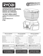 Ryobi P784 Manual Del Operador