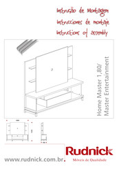 RUDNICK Home Master 1,80 Instrucciones De Montaje