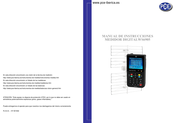 PCE WS6905 Manual De Instrucciones