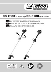 Efco DS 3200 Manual De Instrucciones