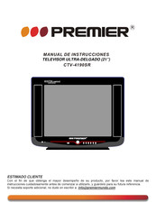 Premier CTV-4190SR Manual De Instrucciones