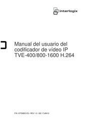 Interlogix TVE-800 H.264 Manual Del Usuario