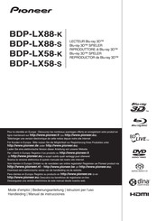 Pioneer BDP-LX58-K Manual De Instrucciones
