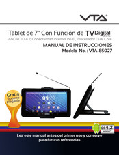 VTA 85027 Manual De Instrucciones