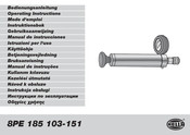 Hella 8PE 185 103-151 Manual De Instrucciones